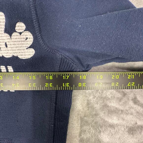 Vintage Y2K Abercrombie and Fitch New York Faux Fur Lined Full-zip Hoodie Size M - Picture 7 of 8